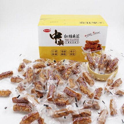 冀中奥  红糖小麻花  360g/箱  香酥可口  香脆一口酥
