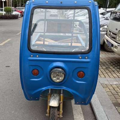 电动三轮车车棚雨蓬遮阳防晒防雨三轮车雨棚纳米塑料全封闭车篷