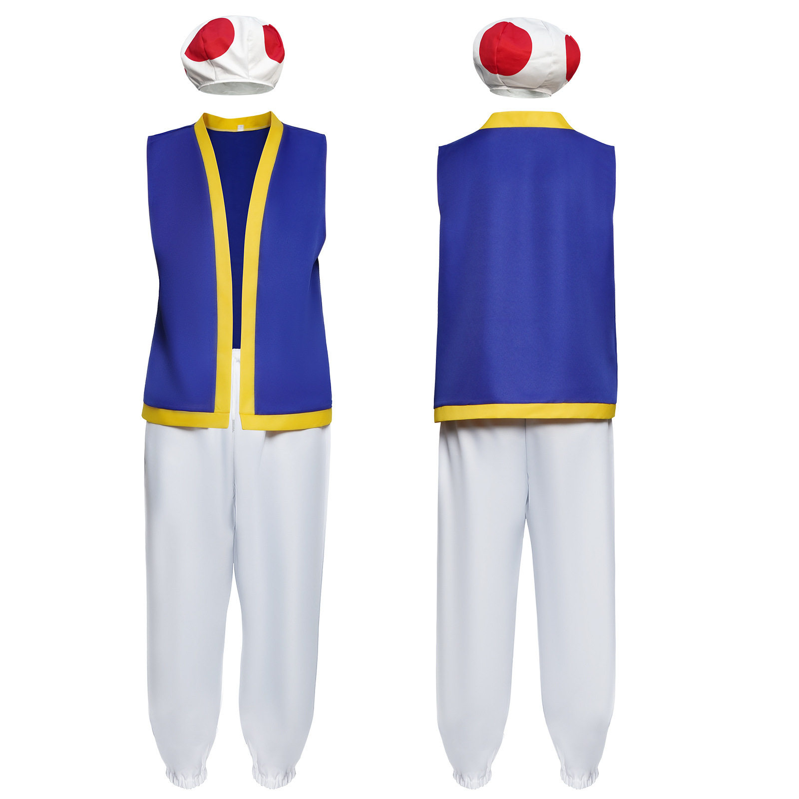 马力欧兄弟cos服马里奥大电影奇诺比奥帽子万圣节cosplay舞台服装