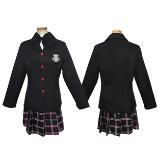 女神异闻录5芳泽霞cos服P5新岛真校园cos制服cosplay全套服装