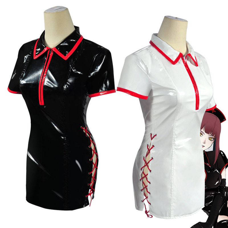 玛奇玛cosplay服装电锯人黑暗护士服cos皮衣恶魔猎人性感扮演制服