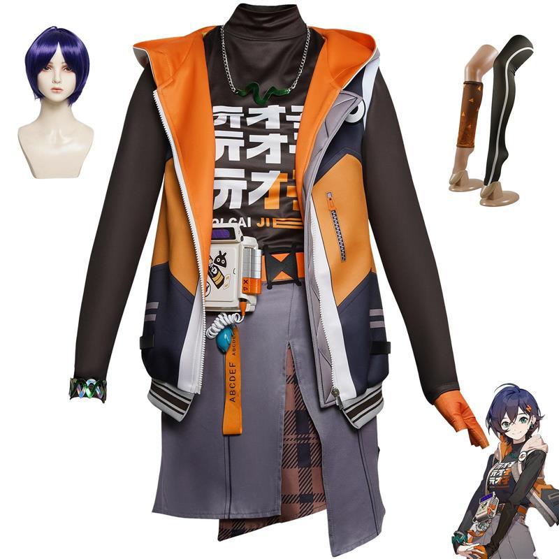 绝区零cos服绳匠铃哲游戏动漫cosplay舞台服二次元角色扮演服装图片