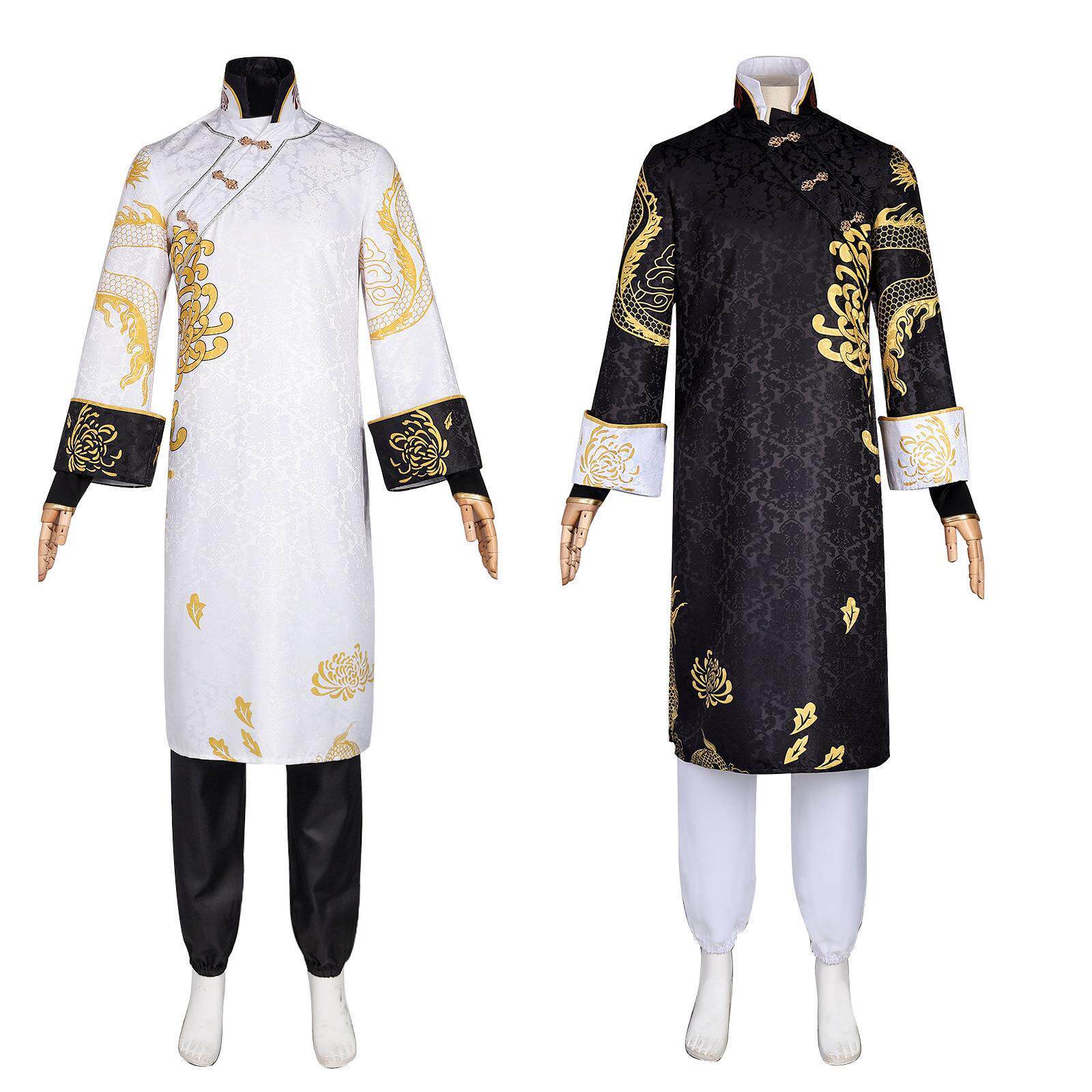 第五人格cos服宿伞之魂黑白无常谢必安cosplay动漫服装工厂