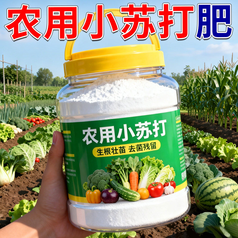 农用小苏打碳酸氢钙植物生根壮苗
