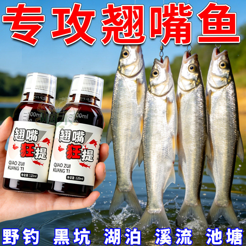 翘嘴高浓缩钓鱼小药野钓黑坑湖泊