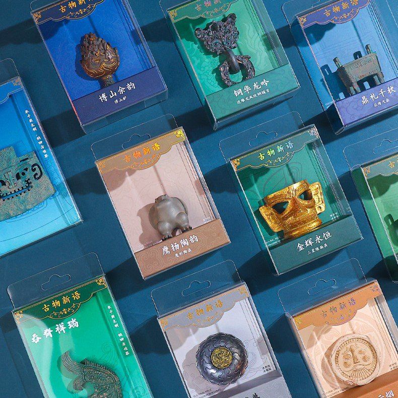 全国博物馆国宝系列文物树脂磁性冰箱贴礼品店纪念礼物定制