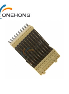 10035754-101LF 间距P=1.4MM母型插口 板边缘,通孔,直角 壹宏