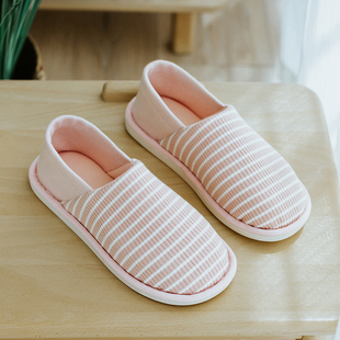 女夏R季 月子鞋 棉拖鞋 夏薄款 软底防滑产后 厚底包跟透气居家用日式