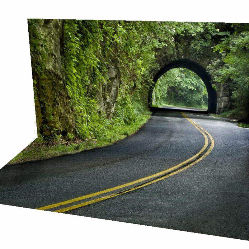 1比18 32 43 64 头文字D高速公路道路马路背景纸车模汽车场景模型图片