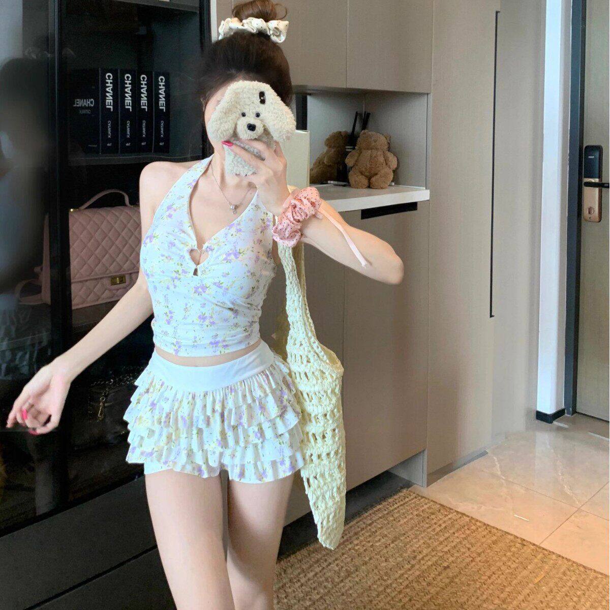 比基尼仙女范纯欲风碎花性