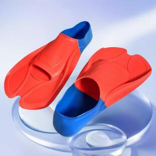 脚蹼游泳专用成人儿童泳用浮潜训练硅胶短蛙鞋潜水专业装备
