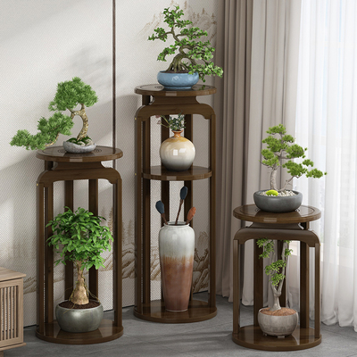 微竹希语楠竹花架子阳台盆栽简易