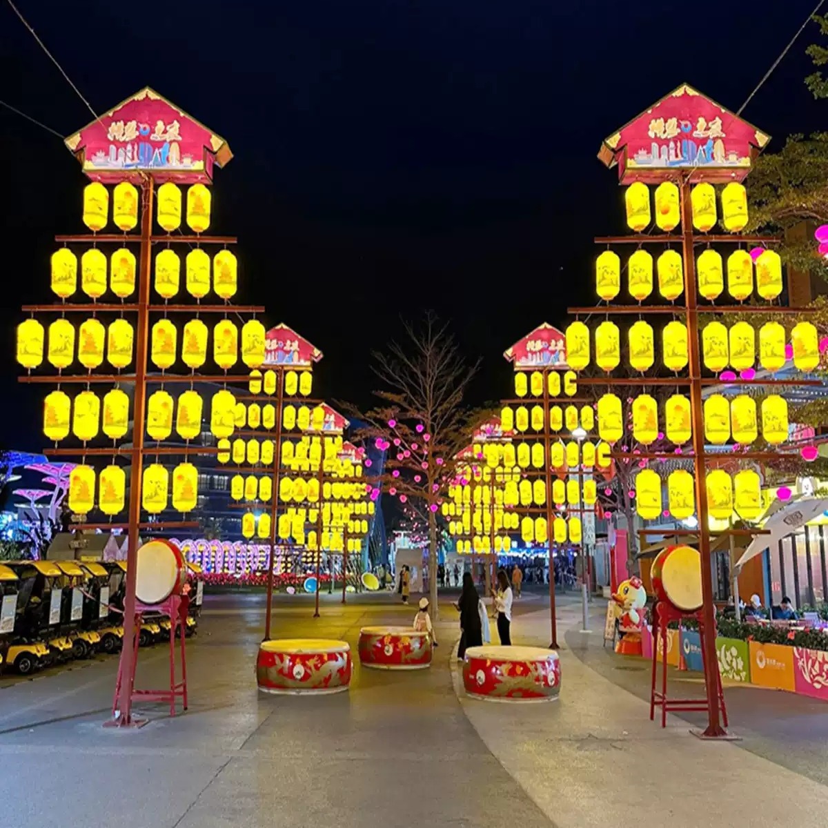 新年春节灯笼装饰户外防水户外