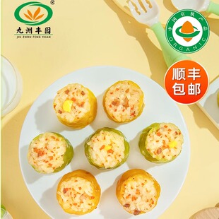 幼儿园挑食儿童营养健康早餐 9只 九洲丰园有机小烧卖270克 30g