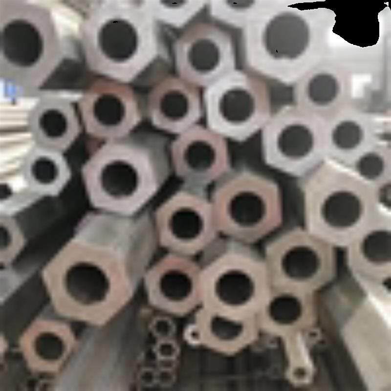 对边六角空心管20号45#冷拔六角内圆六角钢六角棒对边8mm-120mm切
