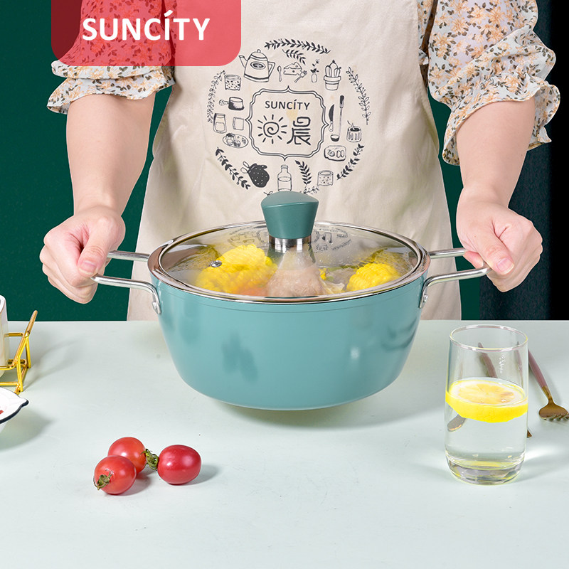 健康轻油少烟易清洗不粘锅