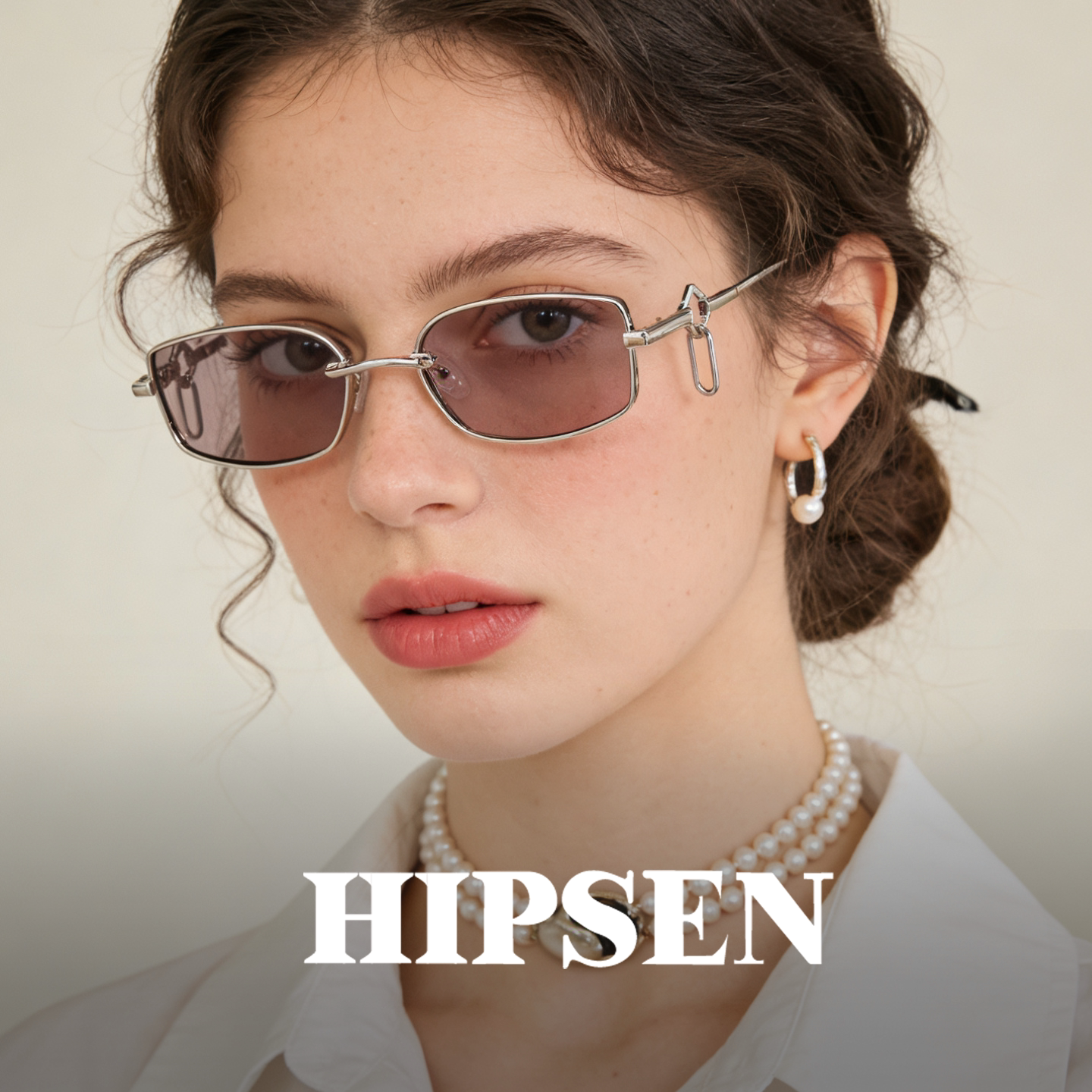 新款复古方框个性美式墨镜女方形金属偏光变色防紫外线太阳镜遮阳