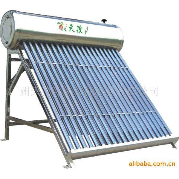 外贸太阳能热水器家用光电两用紫金管真空管小型小容量出口型