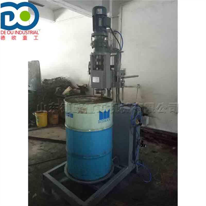 废旧油桶回收铁皮开盖机 立式半自动铁桶开桶机 油桶拆解厂切盖机