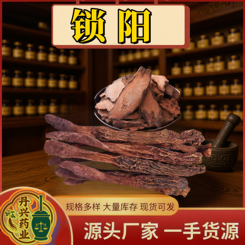 锁阳中药材内蒙阿拉善金锁阳切片男士泡茶泡酒滋补养生料批发锁阳