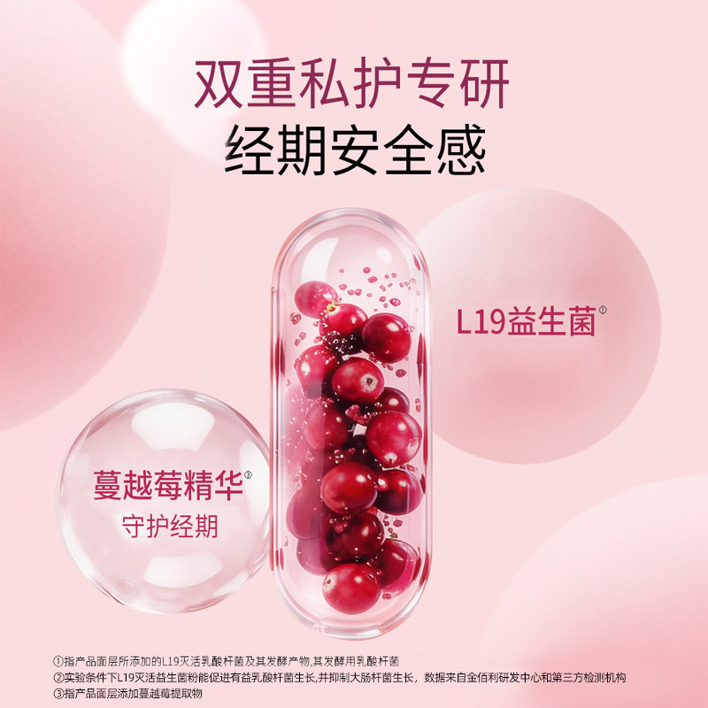高洁丝蔓越莓卫生巾夜安裤组合图片