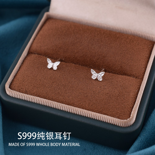999纯银耳环女高级感轻奢