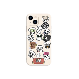 金冬天同款手机壳适用iPhone17华为mate60咖喱狗苹果16promax狗狗vivo14金玟庭OPPO小米15周边aespa狗13p小狗