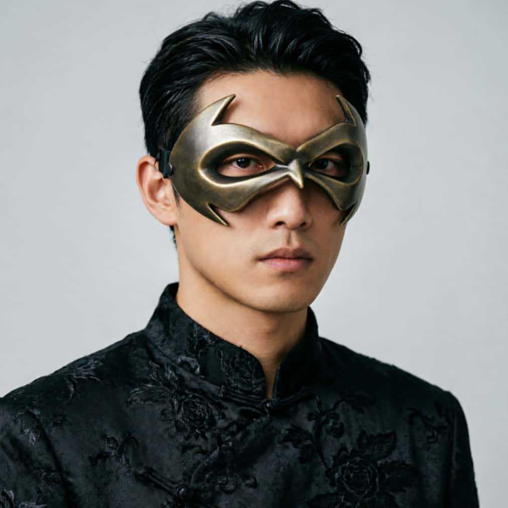 电影英雄眼罩夜翼面具万圣节圣诞节动漫表演cos服饰道具树脂工艺