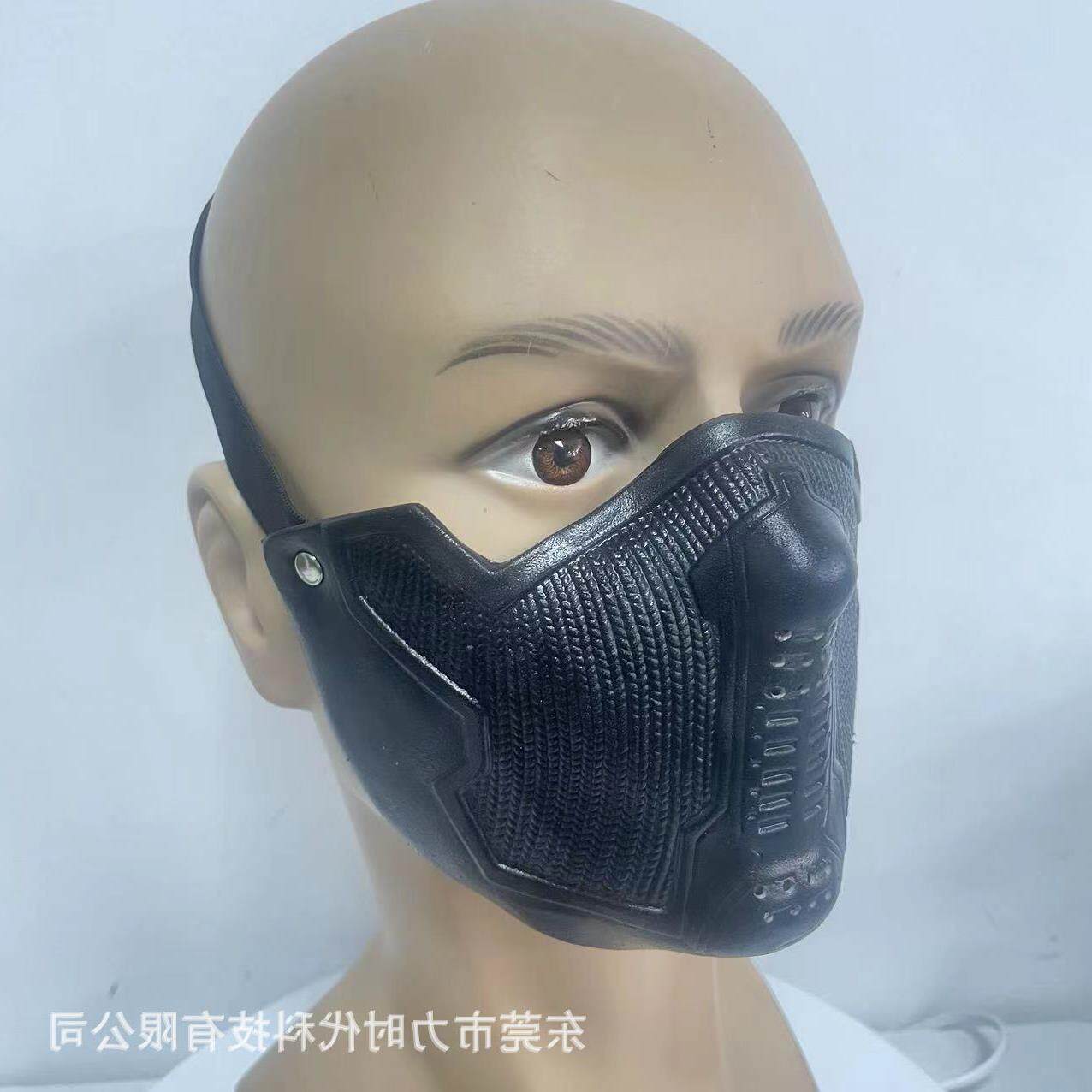 冬兵面具面罩复仇者联盟冬日战士万圣节面具影视周边道具