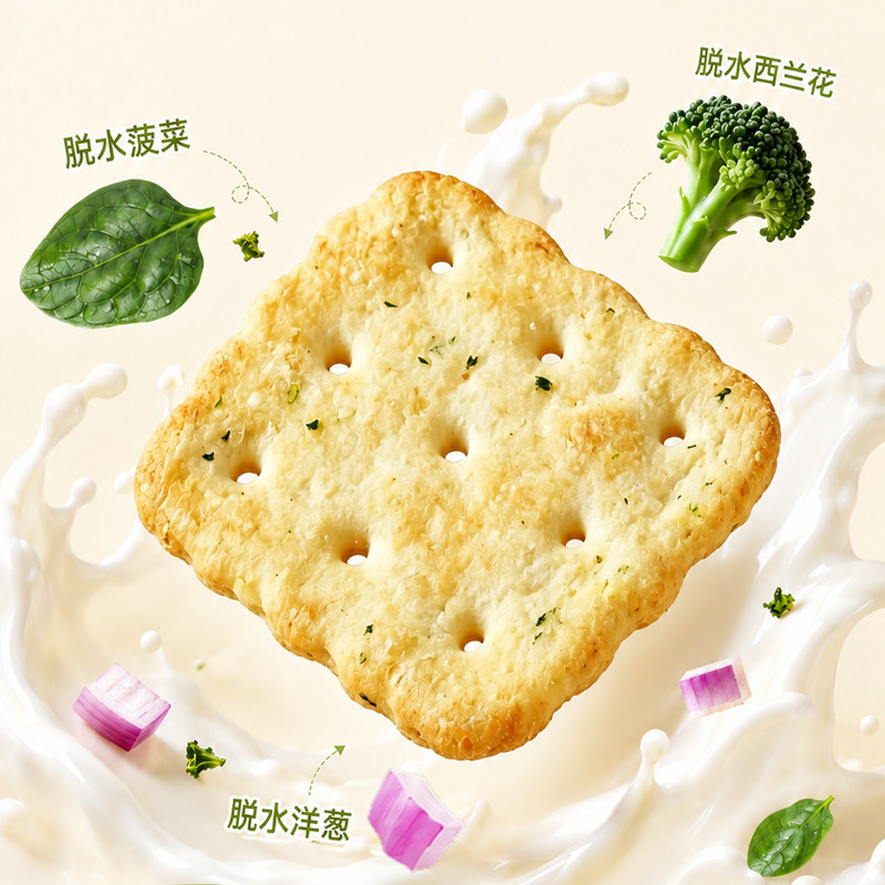 积士佳梳打饼干酸奶洋葱味低糖