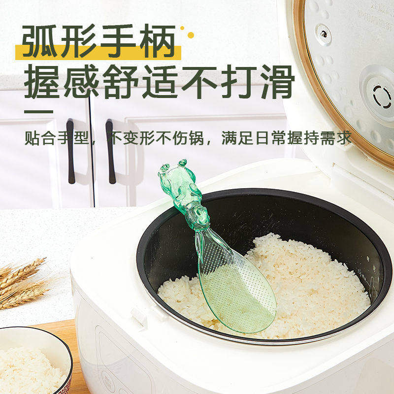 透明兔子饭匙可站立不粘