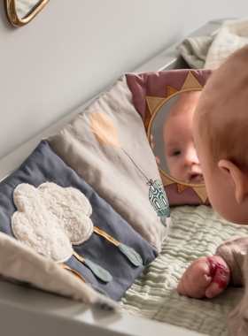 丹麦Sebra 3D立体布书早教育儿撕不烂宝宝学龄前婴幼儿玩具 0岁+