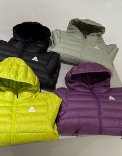 轻便羽绒服连帽外套安心绒90白鸭绒短款柔软羽绒外套中大童男女孩