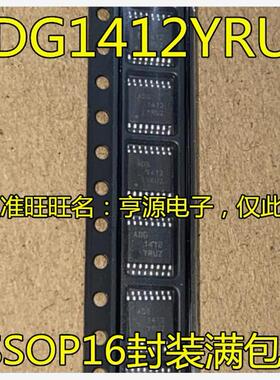 模拟开关IC ADG1412  ADG1412YRU ADG1412YRUZ TSSOP-16 进口原装