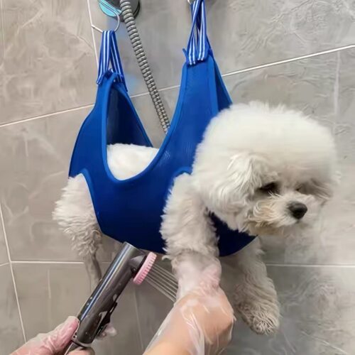 狗狗洗脚神器猫咪美容吊床式悬挂