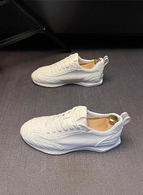 时髦气质设计~CKL Backup!简约透气百搭小白鞋男休闲潮流板鞋系带