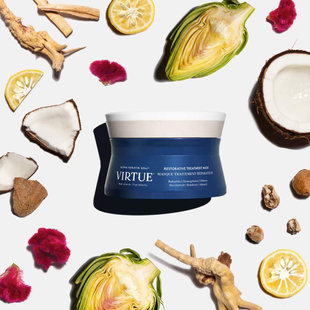 VIRTUE角蛋白修复发膜染烫受损干枯发质滋养保湿修护顺滑强韧发丝