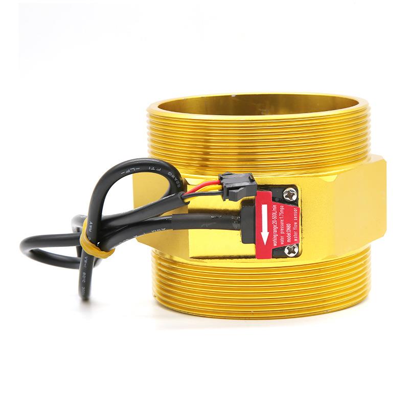 DYRIN8水流传感器涡轮大流量流量计农田溉0水处理灌可用流量计量3