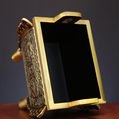 四方鼎双龙鼎鼎盛千秋铜鼎摆件厂家铜盛鼎铜鼎