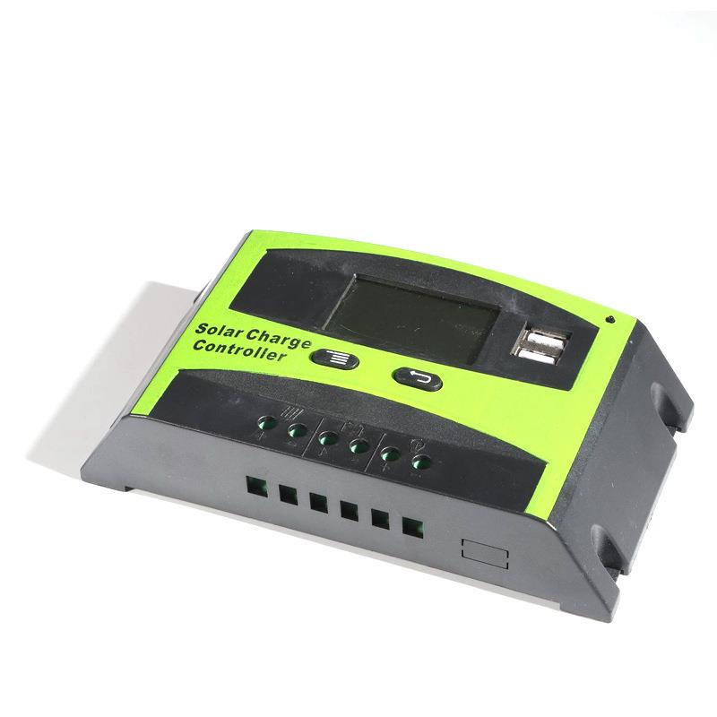 器太能控制12v/210A4阳V10A2A030A光伏充电控制器太阳能发电USB输