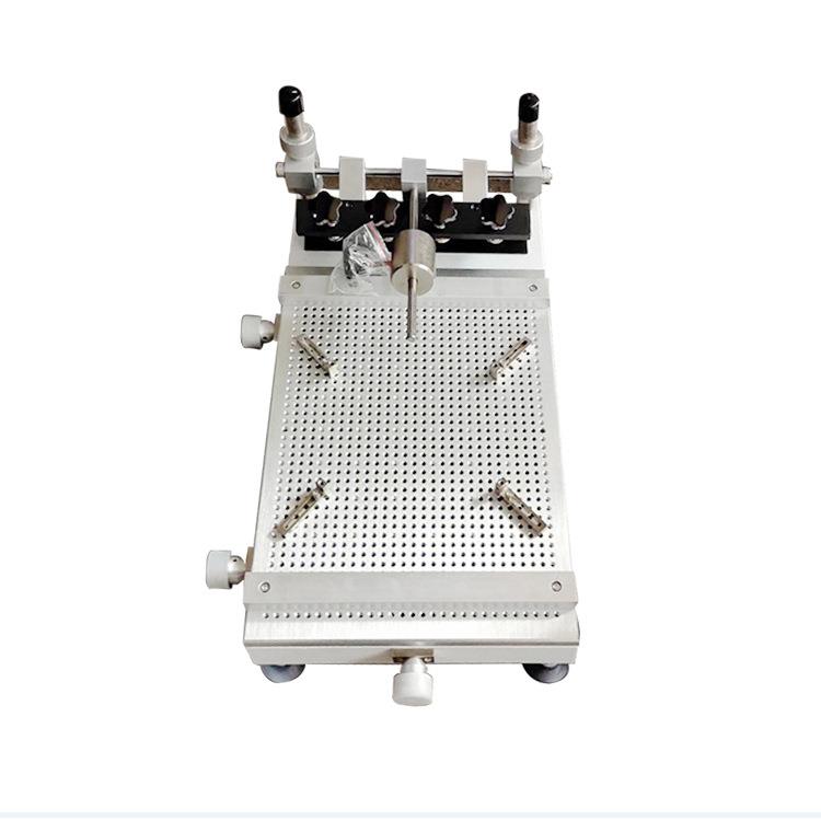 小型手动丝网印刷台SMT精密型手工丝印机锡膏红胶打印PCBA工作台图片