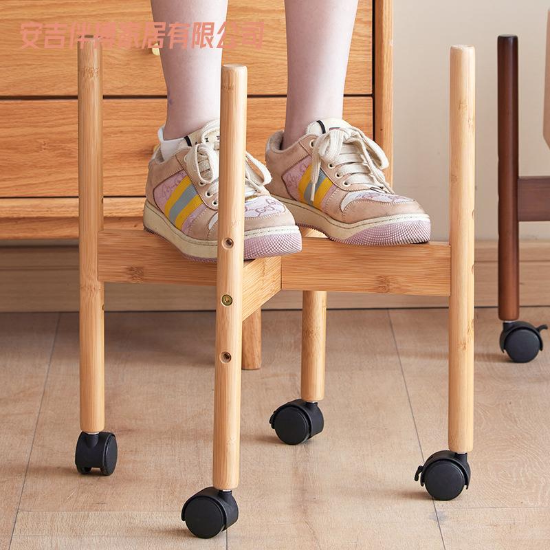 花架轮落地节可带轮十字调字花架阳台十客厅花带盆绿萝多肉盆栽移