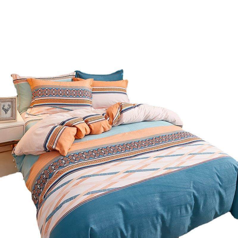 北欧简约加厚磨毛被套纯棉单件150x200x230cm双人床全棉被罩单人,床上用品,学生床品套件,淘宝优惠券,粉丝福利购,淘宝优惠卷