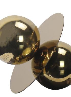 现代简约极简金属抽象摆件样板房售楼部装饰玄关陈设品家居饰品