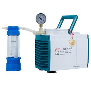 隔膜真空泵实验室无油真空泵静音正负压抽滤抽气真空泵