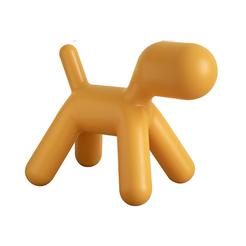 创小狗椅料卡通玩具用幼儿园家客厅坐儿凳摆件道意具塑料动GGY物