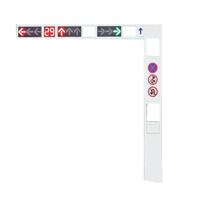 厂家直供交通路口L型T型信号灯杆道路警示LED指示灯安全红绿灯杆