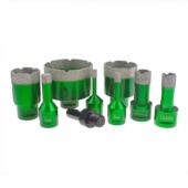 M14石英石花岗岩瓷砖石材扩孔器钎焊金刚石大理石角磨机用打孔钻