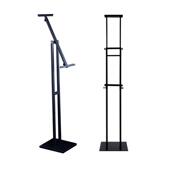 厂家kt板展架广告展示牌支架双面立式 落地式 POP可调铁海报架