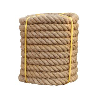 拔河绳子健身绳粗绳不伤手拔河绳比赛专用绳小学生亲子活动麻绳